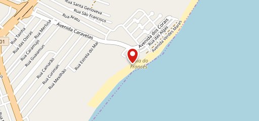 Sunset Beach no mapa