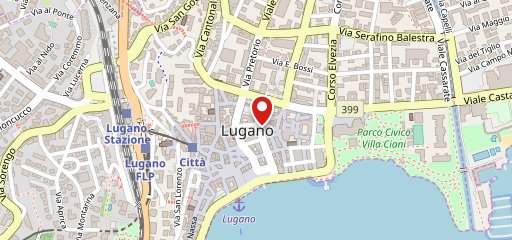 Sunset Lounge Lugano sulla mappa