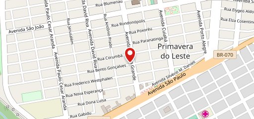 Supermercado Paranaense no mapa