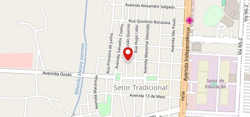 Supermercado São Luiz no mapa