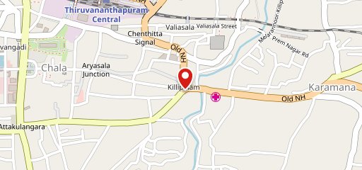 Surya Fast Food killippalam on map
