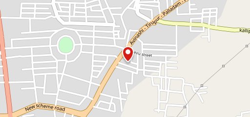 Suryaa hotel on map