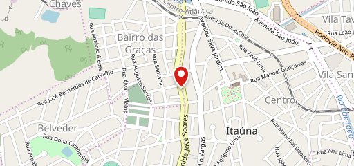 Sushi 199 Itaúna no mapa