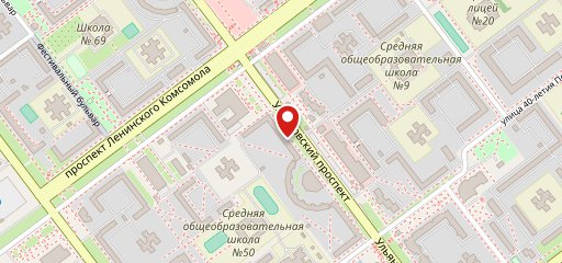 Суши House sur la carte