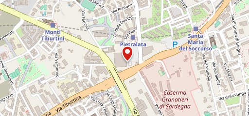 Sushi Daily Roma Tiburtina sulla mappa