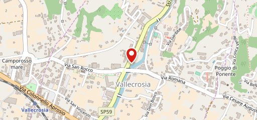 Sushi Daily Vallecrosia Roma sulla mappa