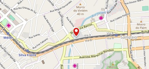 Sushi do banco delivery no mapa