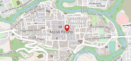 Ristorante Sushi Kuu Ascoli Piceno sulla mappa