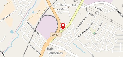 Sushi palmeiras no mapa