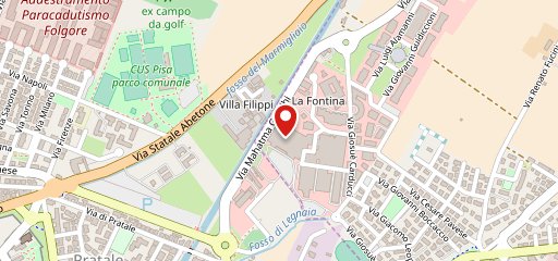 Sushi Pisa sulla mappa