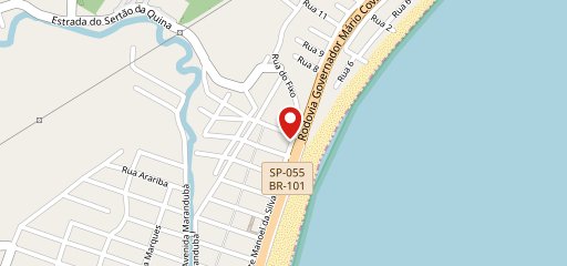 Sushi Praiano - Temakeria no mapa