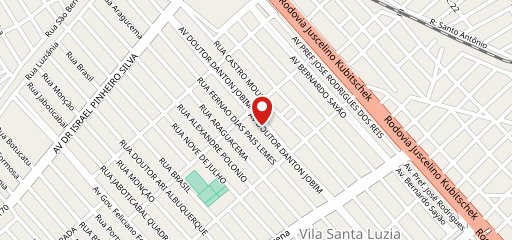 SUSHI PRIME DELIVERY no mapa