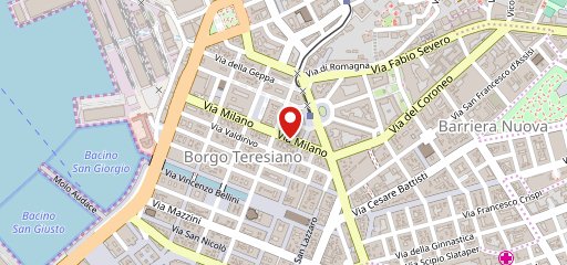 Sushi Queen Trieste sulla mappa