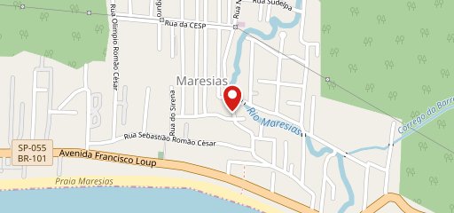 Sushibar e Temakeria Delta Mar chefe Spana no mapa