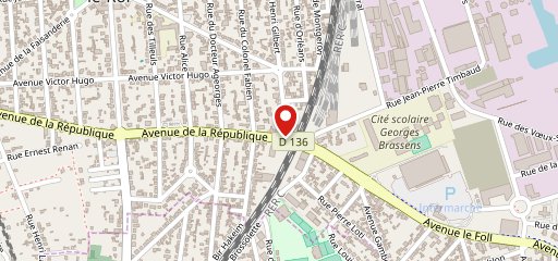 Sushiland sur la carte