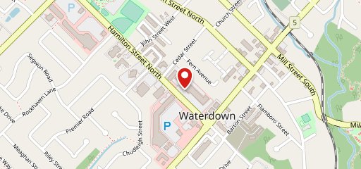 Symposium Cafe Restaurant Waterdown sur la carte