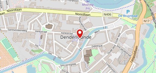 't Belfort - Dendermonde sur la carte