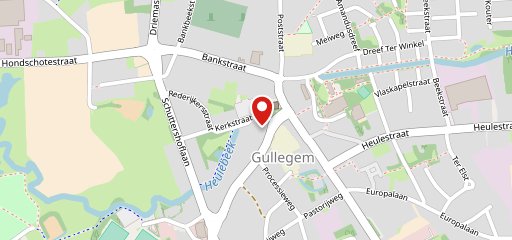 'T Gullegems Frietje sur la carte