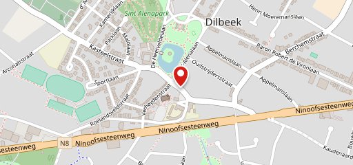 Café 't Kasteeltje - Dilbeek sur la carte