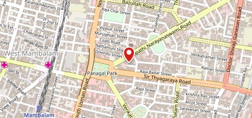 T Nagar Park Restaurant on map