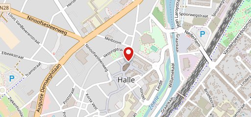 ‘t Parlement Halle sur la carte