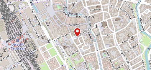 't Taphuys Utrecht sur la carte