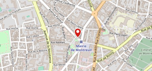 Tabac de la Mairie sur la carte