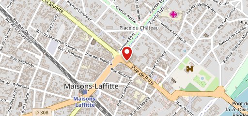 Tabac Le Lutetia sur la carte