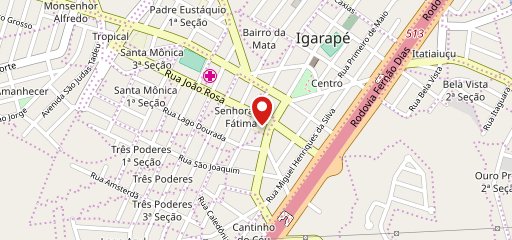 Nelore Churrascaria & Choperia no mapa