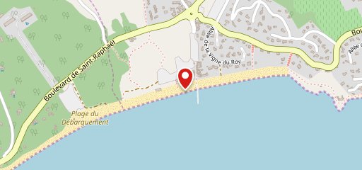 Tabou Beach sur la carte