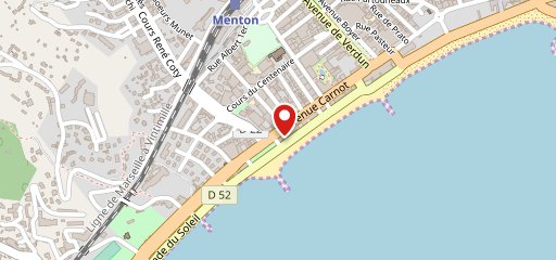 Grillades Menton sur la carte