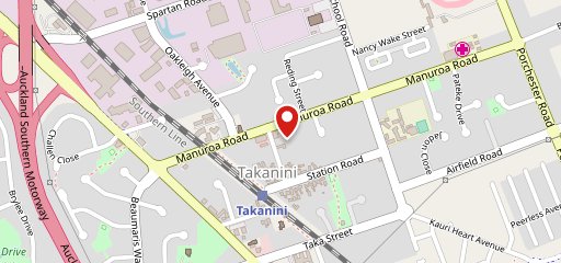 Takanini Takeaways on map