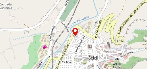 Take Away pizzeria sulla mappa