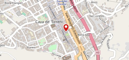 Tamaki Cava de' Tirreni sur la carte