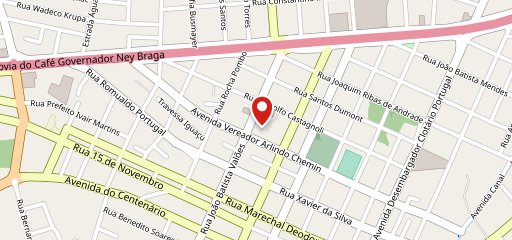 Tambaqui Delivery no mapa