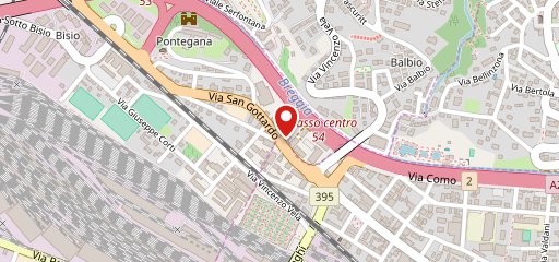 Stazione di servizio TAMOIL Balerna San Gottardo sur la carte