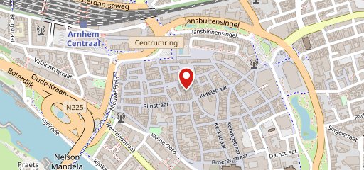 't Taphuys Arnhem sur la carte