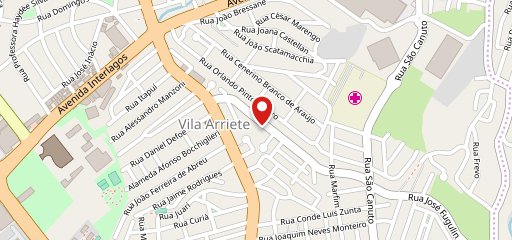 Tapiocaria da Villa no mapa