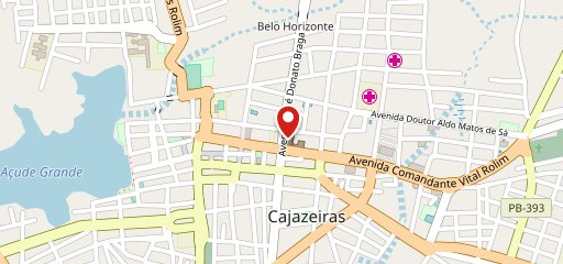 Pizzaria Tarandella no mapa