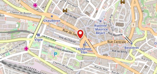 Tartares & Co Lausanne sur la carte