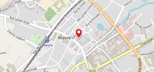 Tartineke Wavre en el mapa