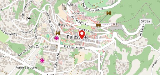 Crepes & Co. Palestrina sulla mappa