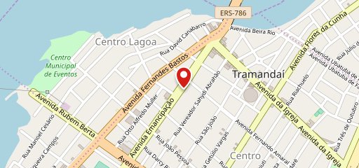 Restaurante tatu Lanches no mapa