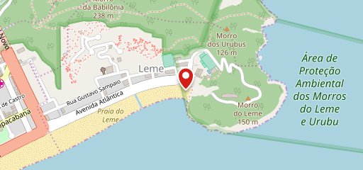 Quiosque Tatuí Praia no mapa