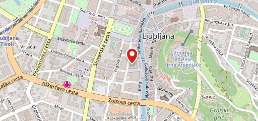 Tavarneta BISTRO Ljubljana sulla mappa