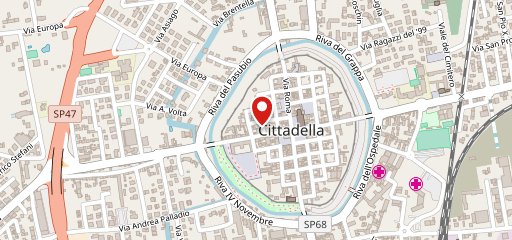 Taverna degli Artisti Cittadella sur la carte