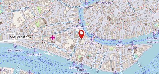 Taverna San Trovaso sulla mappa