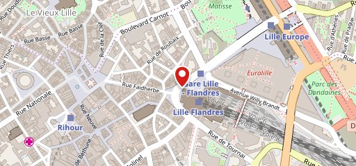 La Taverne Flamande sur la carte