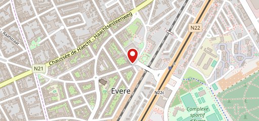 Taverne L´Iris. sur la carte