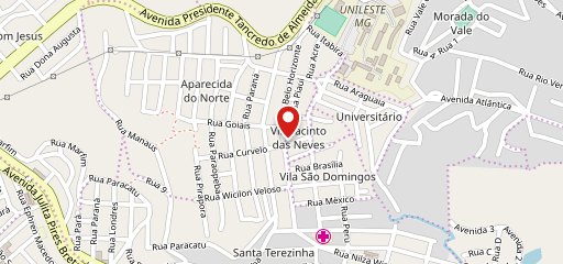 Opção Pizzaria no mapa